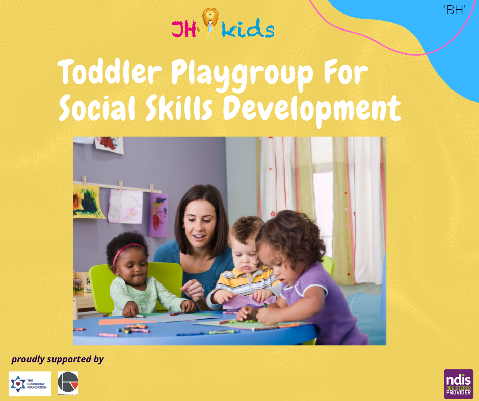 WEEKLY WORKSHOP - Social Skills Group for Toddlers